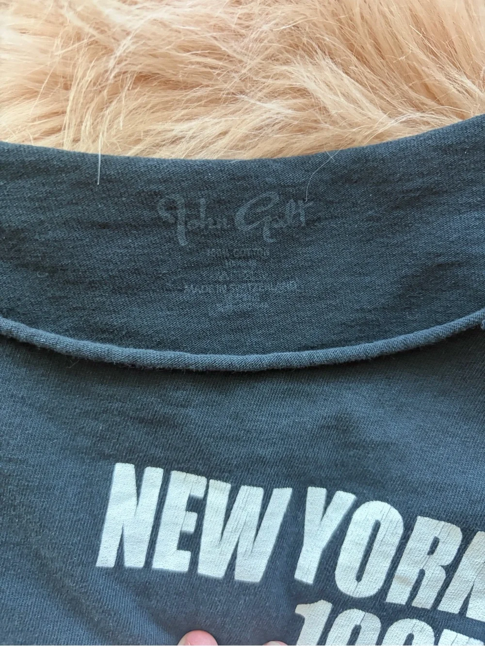 Brandy Melville Black Graphic Tee - New York 1997